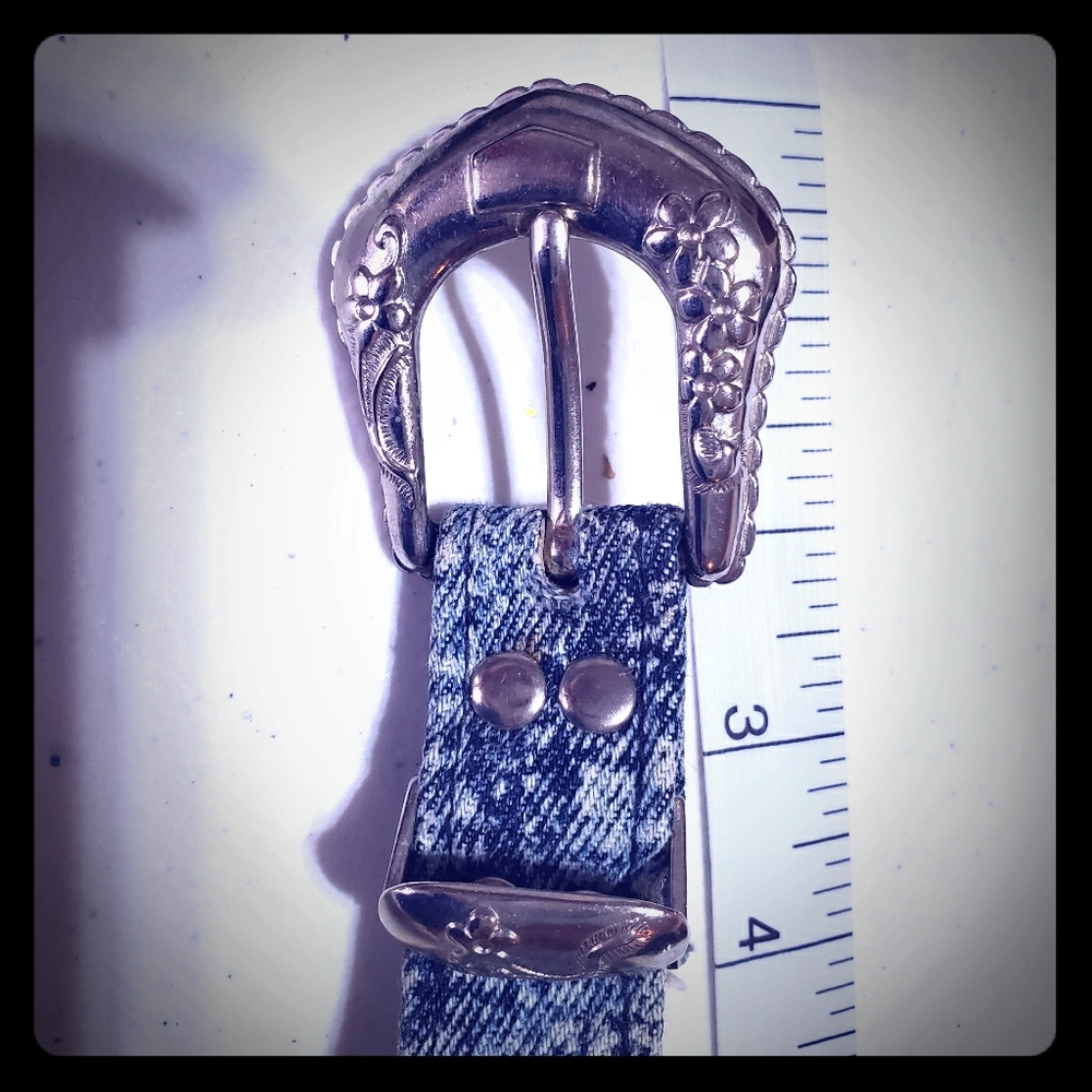 Denim belt vintage